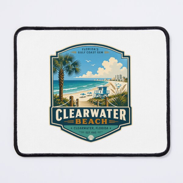 Item preview, Clearwater Beach Florida's Gulf Coast Gem Travel Vacation Souvenir designed and sold by Simsimah26Parks.