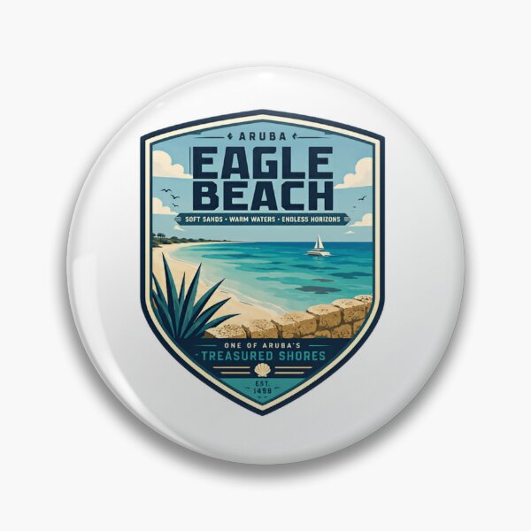 Item preview, Aruba Eagle Beach Soft Sands Warm Waters Endless Horizons One Of Aruba's Treasured Shores Travel Vacation Beach Lover designed and sold by Simsimah26Parks.