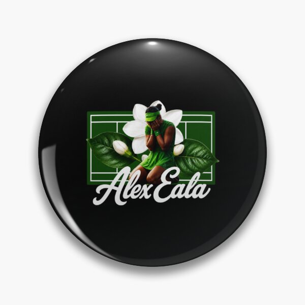 Item preview, Alex Eala Tennis Player Graphic, Floral Tennis designed and sold by DreadFlockArt.