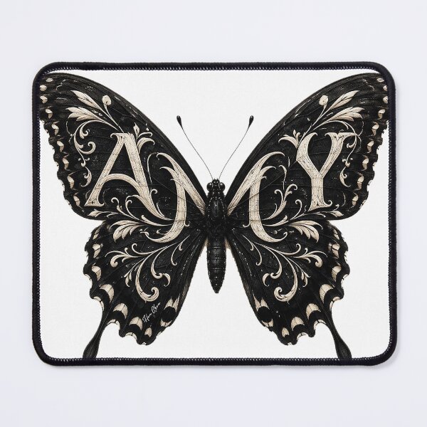 Item preview, Vintage Butterfly AMY Gothic Art Nouveau Tattoo Art designed and sold by Hen-C-Art.