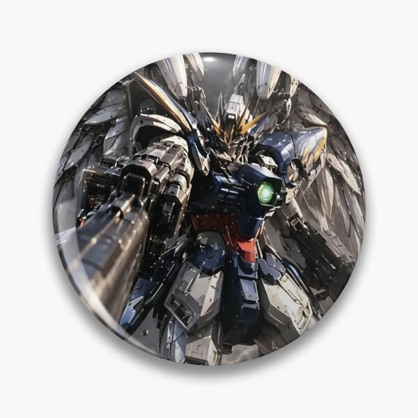 Item preview, Wing Gundam Zero Custom EW | Angel Wing Mecha Warrior | Epic Anime Sci-Fi Battle designed and sold by Dyan4.