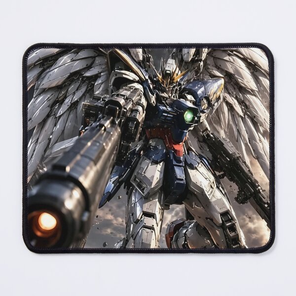 Item preview, Wing Gundam Zero Custom EW | Angel Wing Mecha Warrior | Epic Anime Sci-Fi Battle designed and sold by Dyan4.