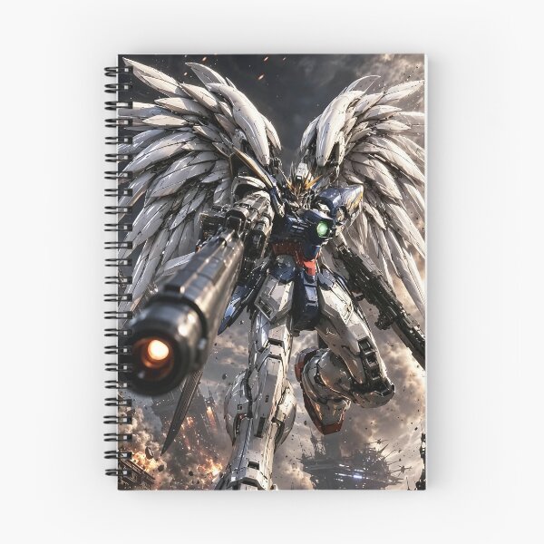 Item preview, Wing Gundam Zero Custom EW | Angel Wing Mecha Warrior | Epic Anime Sci-Fi Battle designed and sold by Dyan4.