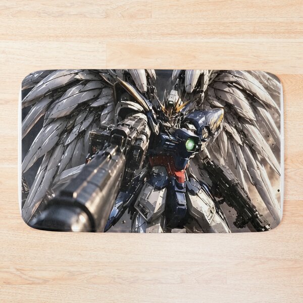 Item preview, Wing Gundam Zero Custom EW | Angel Wing Mecha Warrior | Epic Anime Sci-Fi Battle designed and sold by Dyan4.