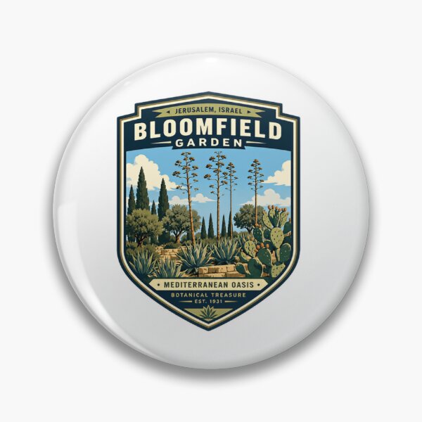 Item preview, Bloomfield Garden Jerusalem Israel Travel Souvenir Botanical Oasis designed and sold by Simsimah26Parks.