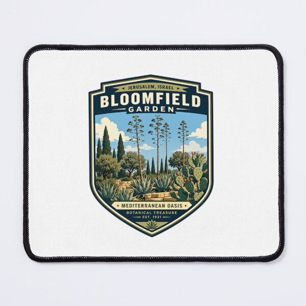 Item preview, Bloomfield Garden Jerusalem Israel Travel Souvenir Botanical Oasis designed and sold by Simsimah26Parks.