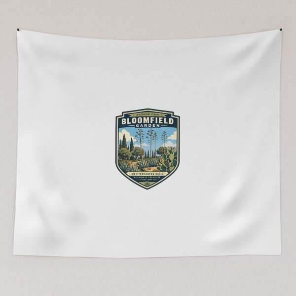 Item preview, Bloomfield Garden Jerusalem Israel Travel Souvenir Botanical Oasis designed and sold by Simsimah26Parks.