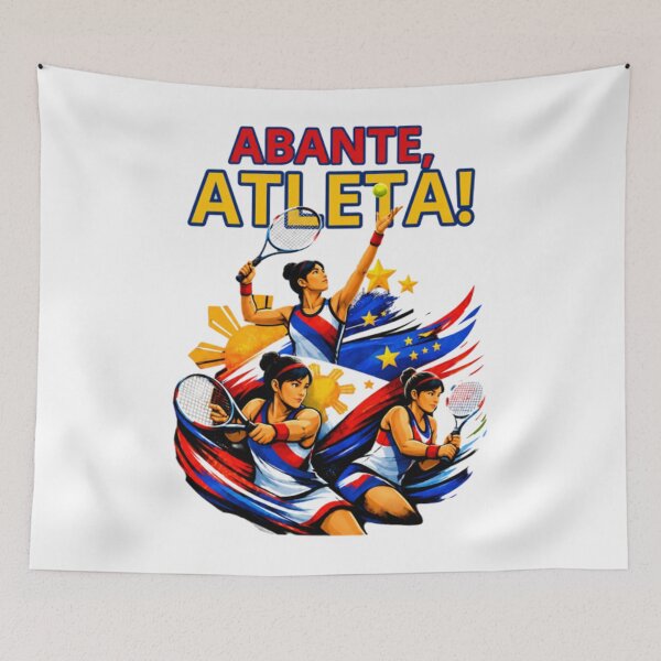 Item preview, Alexa Eala, Filipino Tennis Champion  designed and sold by DreadFlockArt.