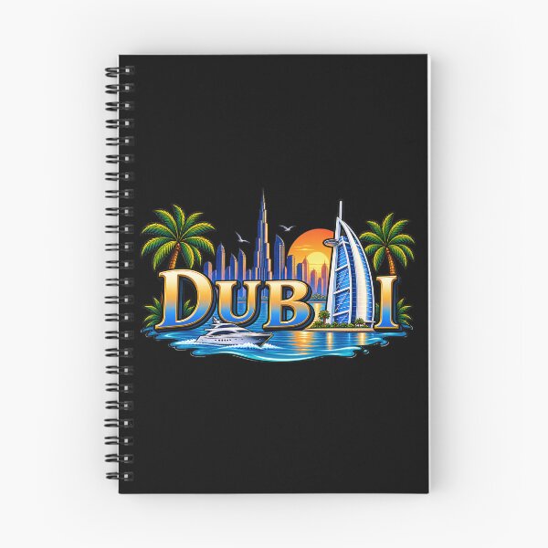Item preview, Dubai Sunset – Skyline, Burj Al Arab & Palm Trees Travel Design designed and sold by SVALANART.