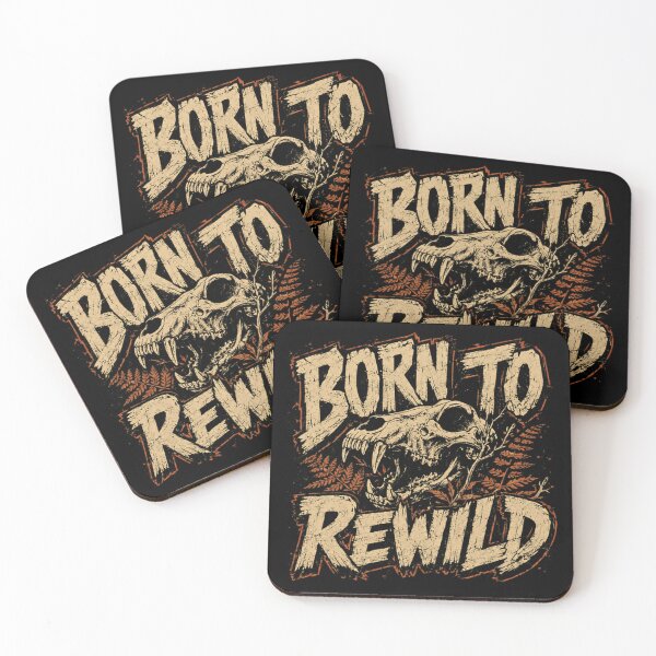 Item preview, Born To Rewild Wilderness Nature Conservationist designed and sold by SkeletonsDanger.