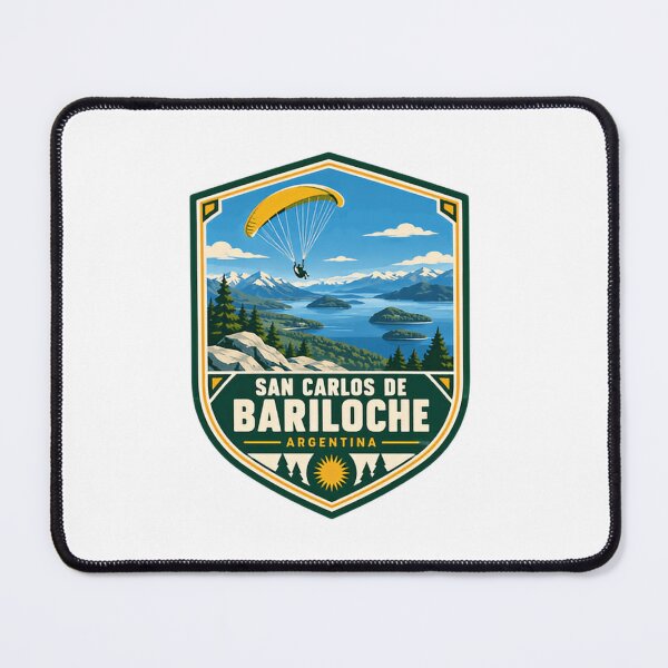 Item preview, San Carlos De Bariloche Argentina Paragliding Travel Souvenir designed and sold by Simsimah26Parks.