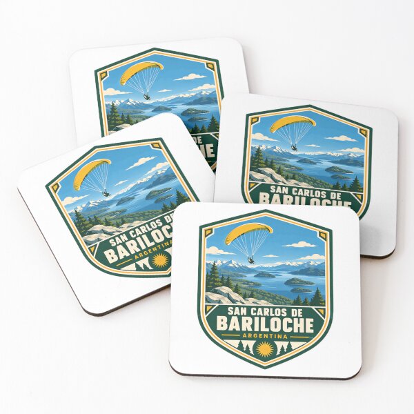 Item preview, San Carlos De Bariloche Argentina Paragliding Travel Souvenir designed and sold by Simsimah26Parks.