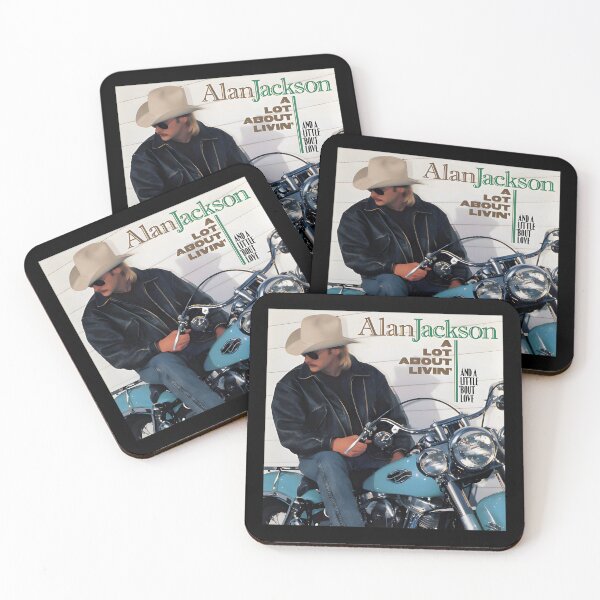 Item preview, Alan Jackson A Lot About Livin' (And A Little 'Bout Love) designed and sold by GPalumboArt.