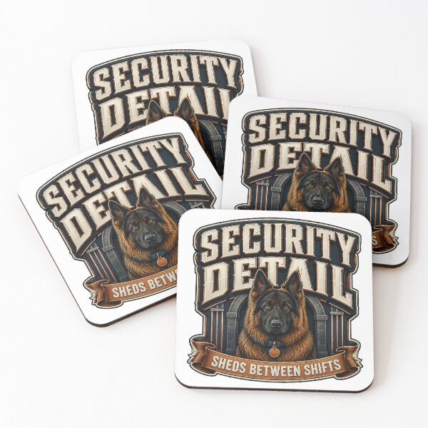 Item preview, Security Detail Sheds Between Shifts German Shepherd designed and sold by FZ Designs.