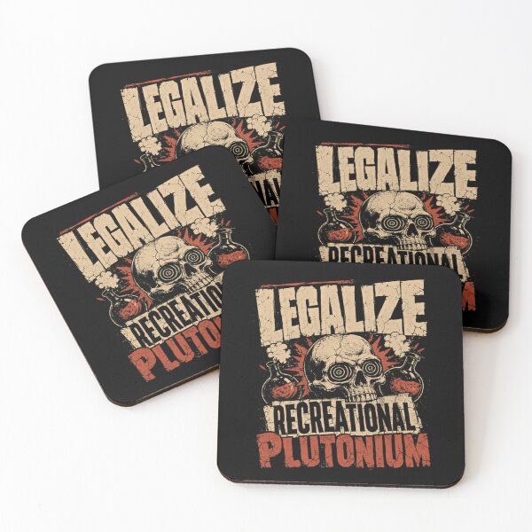 Item preview, Legalize Recreational Plutonium Funny Science Chemistry Nerd designed and sold by SkeletonsDanger.