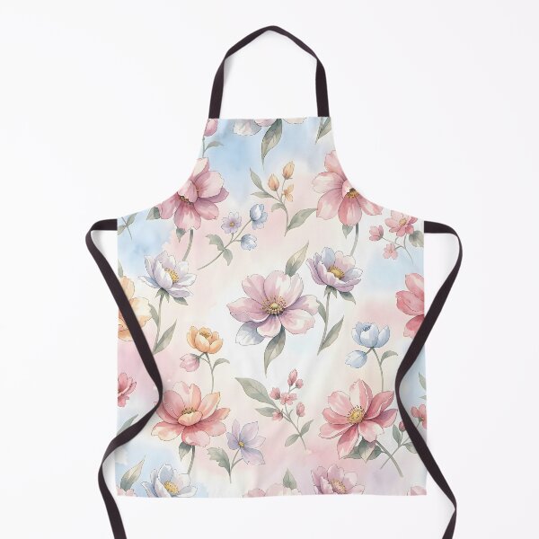Item preview, Watercolor Pastel Floral Boho Pattern designed and sold by ZanyPaintbrush.