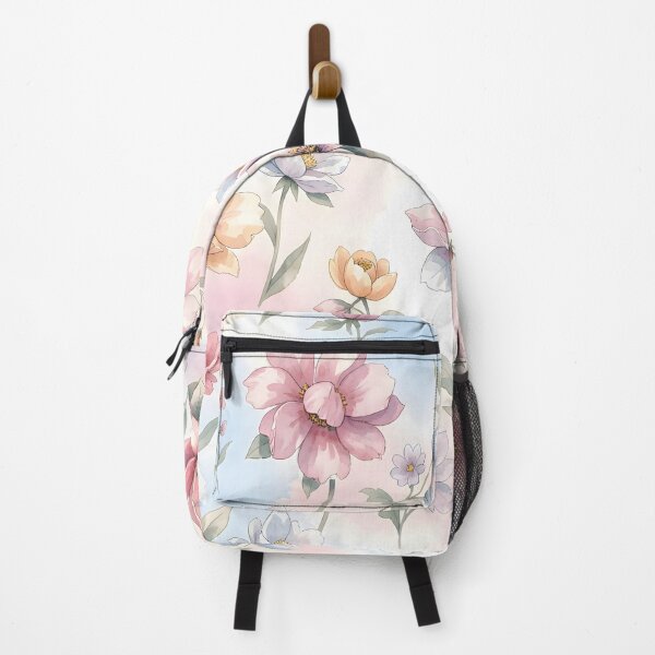 Item preview, Watercolor Pastel Floral Boho Pattern designed and sold by ZanyPaintbrush.
