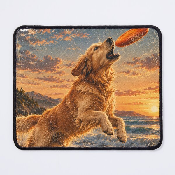 Item preview, Vintage Golden Retriever Beach Frisbee designed and sold by Bartas2026.