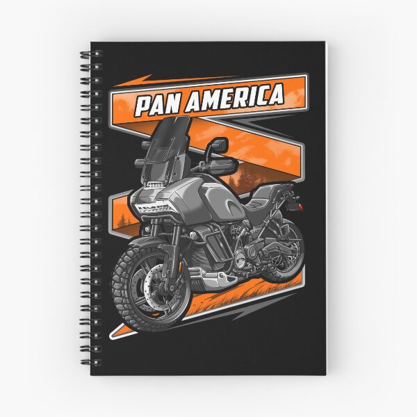 Item preview, Motorcycle Pan-America 1250 2021-2023 Vivid Black for Motorcycle Riders designed and sold by MotoApparelHub.