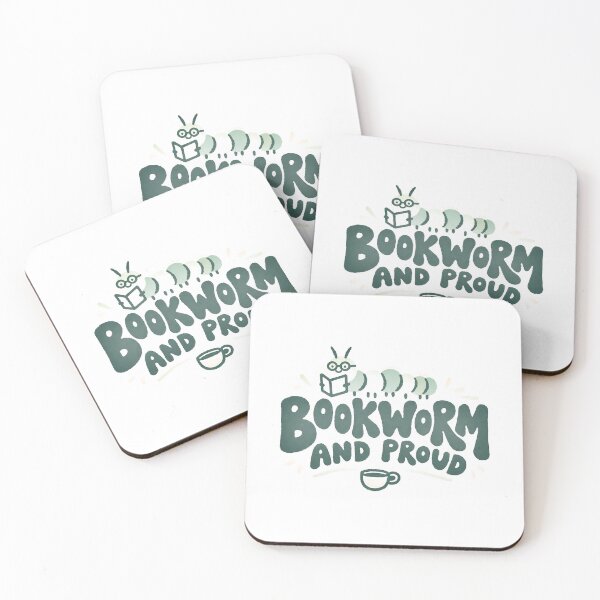 Item preview, Bookworm and Proud Funny Reading Lover  designed and sold by C-Plus-Home.