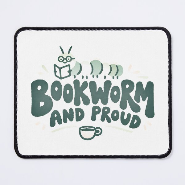 Item preview, Bookworm and Proud Funny Reading Lover  designed and sold by C-Plus-Home.