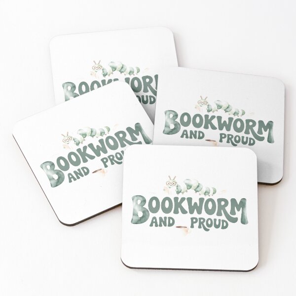 Item preview, Bookworm and Proud Funny Reading Lover  designed and sold by C-Plus-Home.