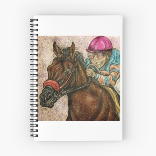 Item preview, Come Dancing racehorse - with backround designed and sold by Carmen Jimenez.
