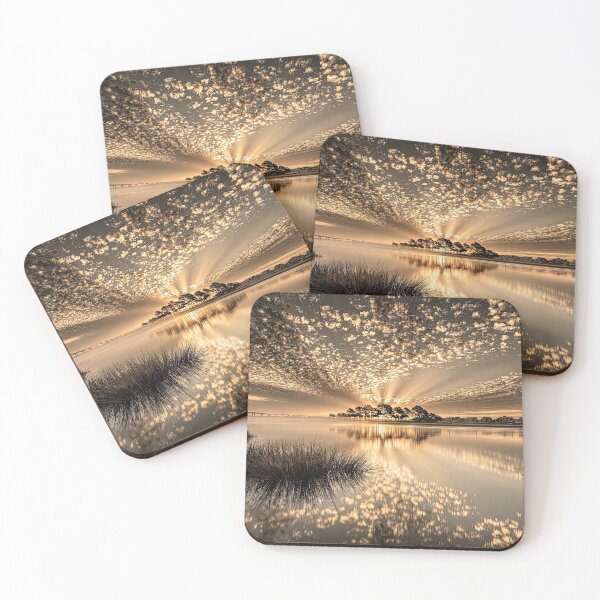 Item preview, Golden Sunset Over Lake designed and sold by andreisky.