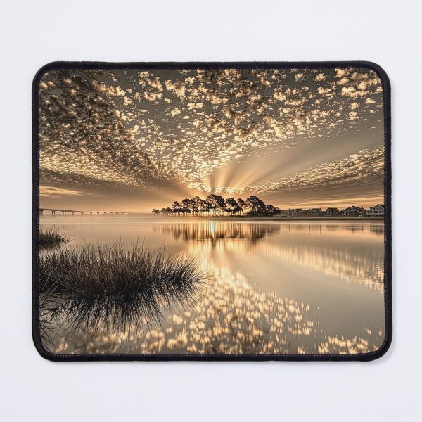 Item preview, Golden Sunset Over Lake designed and sold by andreisky.
