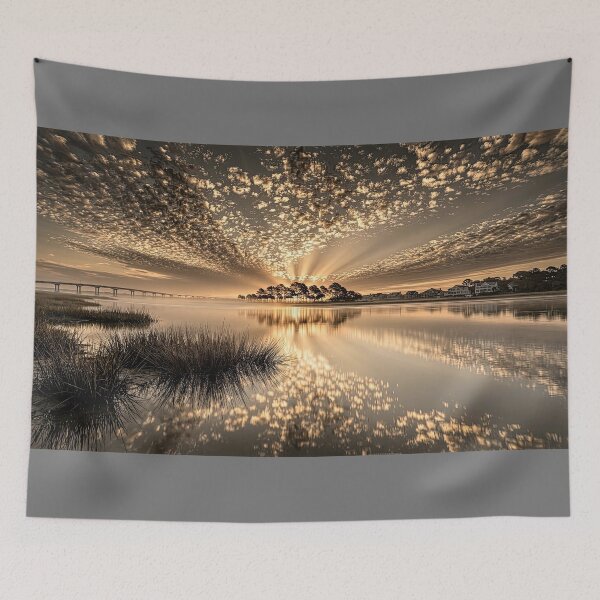 Item preview, Golden Sunset Over Lake designed and sold by andreisky.