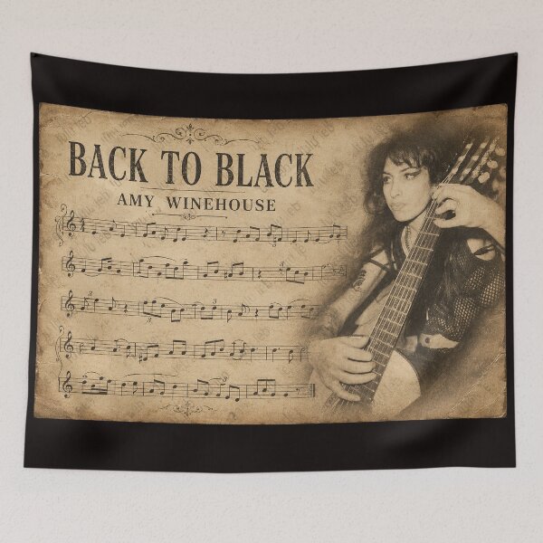 Item preview, Vintage Amy Tribute - Back to Black designed and sold by LuluLeb.