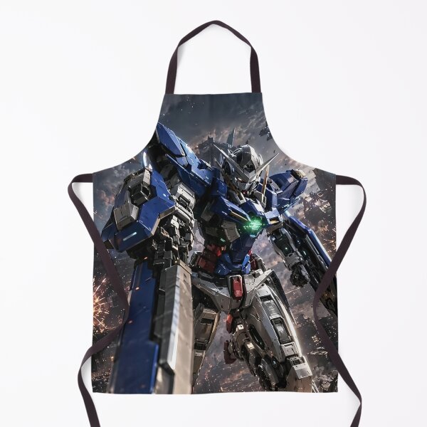 Item preview, Gundam 00 Setsuna F. Seiei Blue Mobile Suit Mecha Battle Artwork designed and sold by Dyan4.