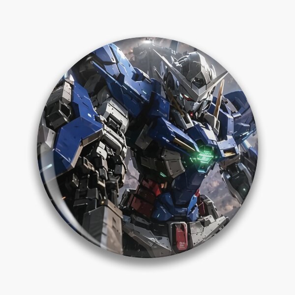 Item preview, Gundam 00 Setsuna F. Seiei Blue Mobile Suit Mecha Battle Artwork designed and sold by Dyan4.