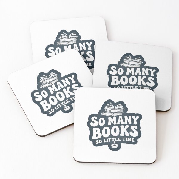 Item preview, So Many Books So Little Time for Book Lover designed and sold by C-Plus-Home.