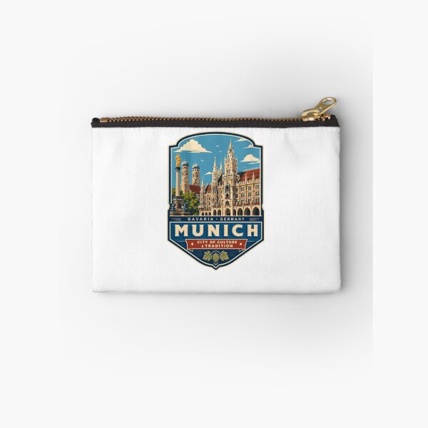 Item preview, Munich Bavaria Germany City Of Culture & Tradition Travel Landmark designed and sold by Star3NowForMe.