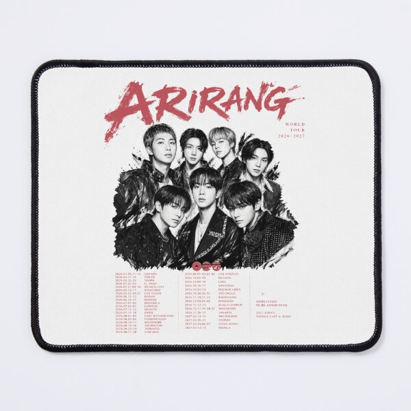 Item preview, BTS Arirang Monochrome World Tour Collage Design designed and sold by VivianaSchult.
