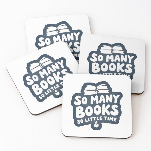 Item preview, So Many Books So Little Time for Book Lover designed and sold by C-Plus-Home.