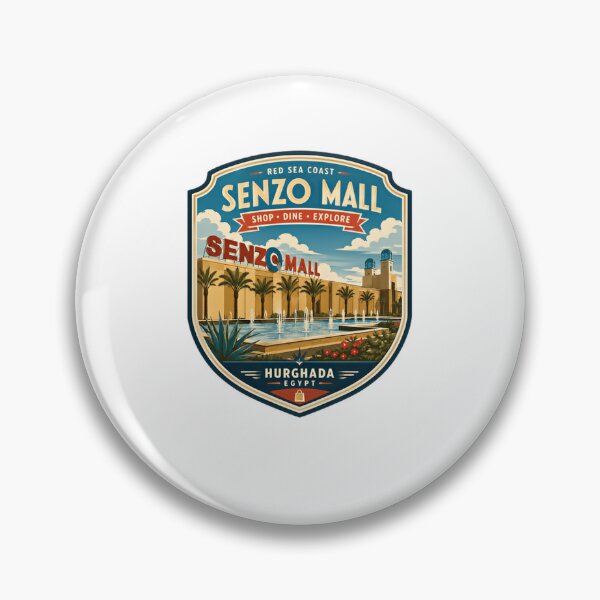 Item preview, Red Sea Coast Senzo Mall Shop Dine Explore Hurghada Egypt Travel Souvenir designed and sold by Star3NowForMe.