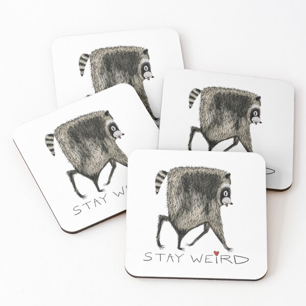 Item preview, Jimothy Raccoon, Stay Weird designed and sold by WildHeartsStore.