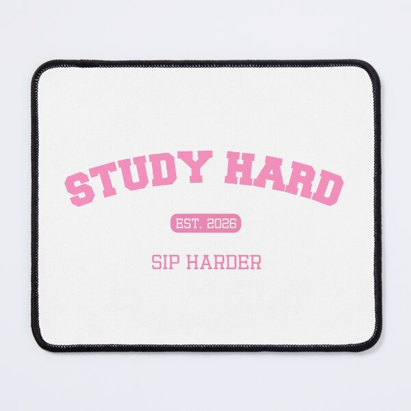 Item preview, Study Hard Sip Harder | Funny College Student Drinking Shirt designed and sold by luckyhue.