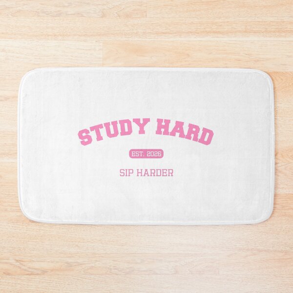 Item preview, Study Hard Sip Harder | Funny College Student Drinking Shirt designed and sold by luckyhue.