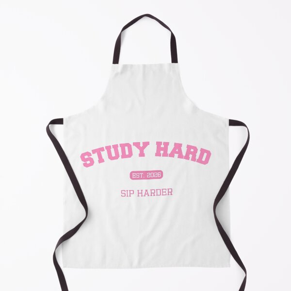 Item preview, Study Hard Sip Harder | Funny College Student Drinking Shirt designed and sold by luckyhue.
