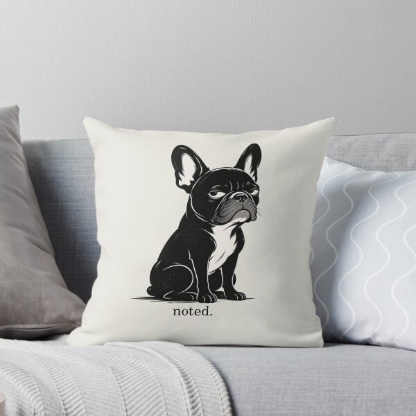 Item preview, Noted French Bulldog Snarky Dog designed and sold by FireWildChild.