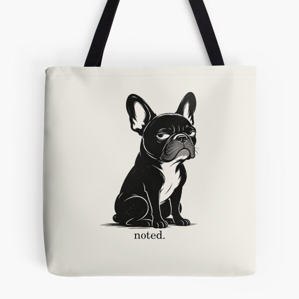 Item preview, Noted French Bulldog Snarky Dog designed and sold by FireWildChild.