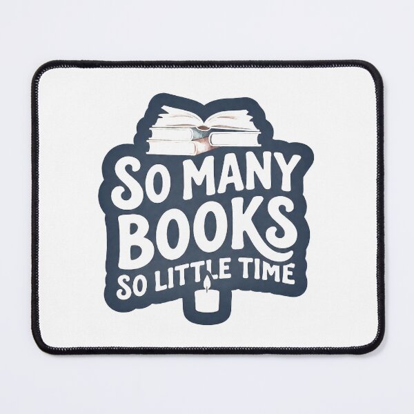 Item preview, So Many Books So Little Time for Book Lover designed and sold by C-Plus-Home.
