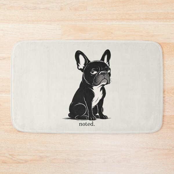 Item preview, Noted French Bulldog Snarky Dog designed and sold by FireWildChild.