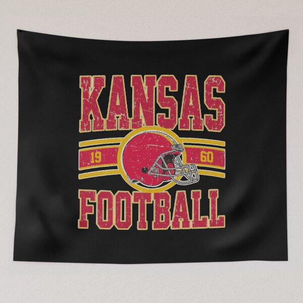 Item preview, Vintage Kansas Football Helmet Design designed and sold by TanyaHami62664.