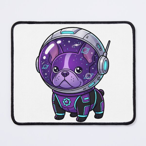 Item preview, Cute Astronaut French Bulldog Cosmic Space Helmet Puppy Aesthetic designed and sold by mood-draftsman.