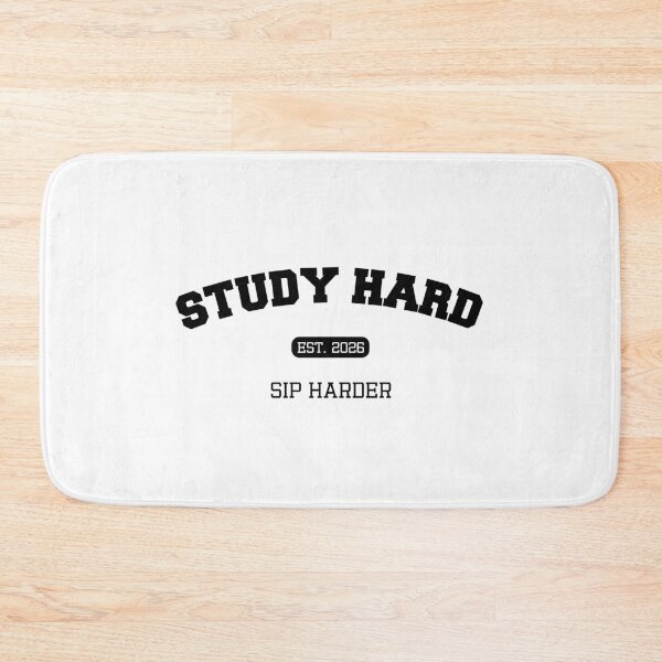 Item preview, Study Hard Sip Harder | Funny College Student Drinking Shirt designed and sold by luckyhue.