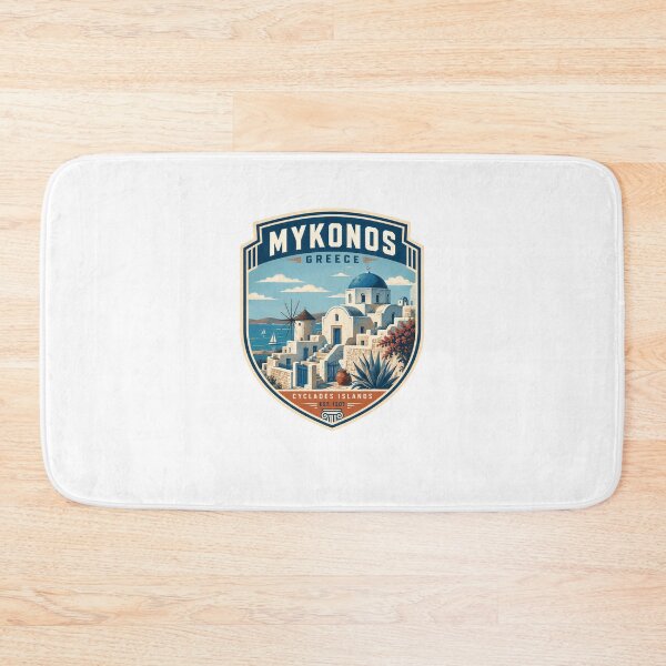Item preview, Mykonos Greece Cyclades Islands Est. 1207 Greek Island Travel Vacation Souvenir designed and sold by Star3NowForMe.